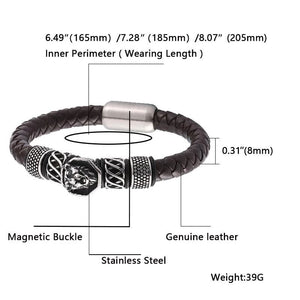 Braided Bracelet Lion